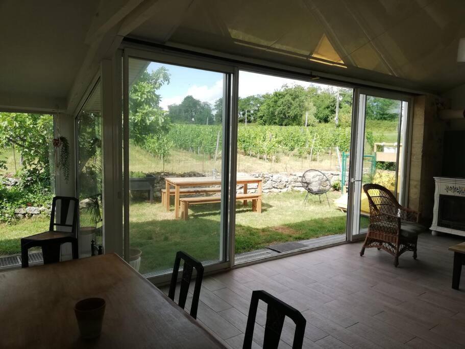 Gite L'Edenwine Doulezon Buitenkant foto